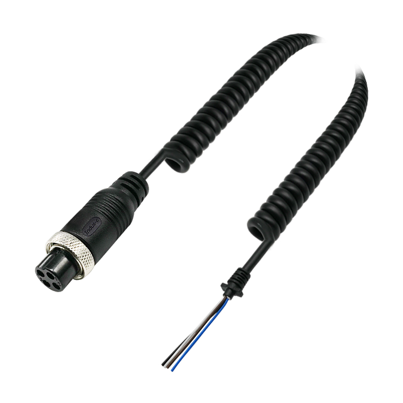 GX16 4pins female connector